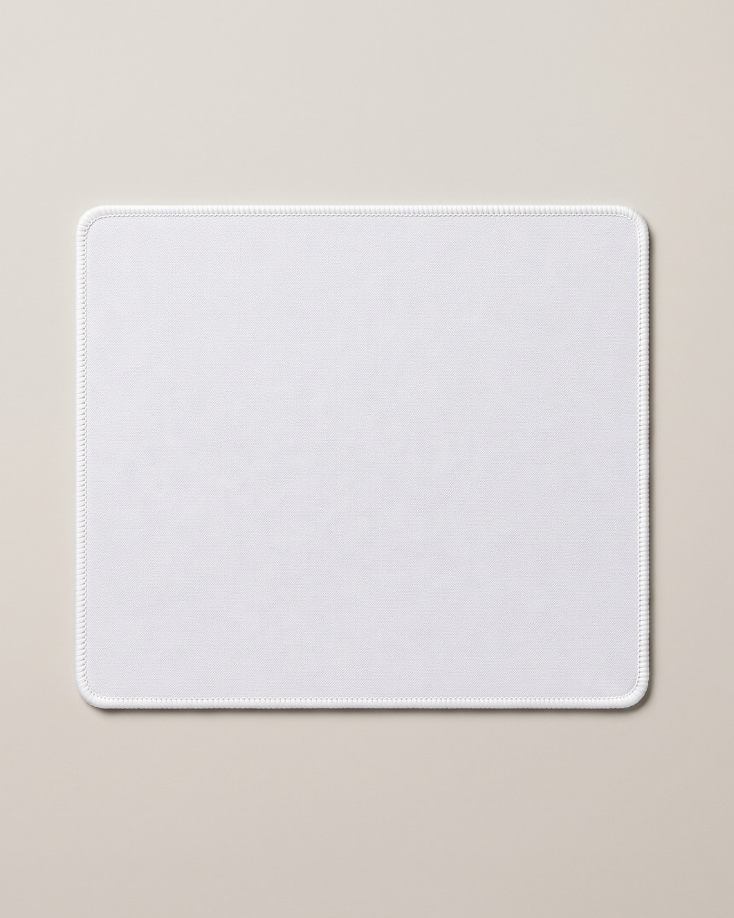 Килимок для миші прямокутний з білим оверлоком 22 × 18 × 0,3 cм