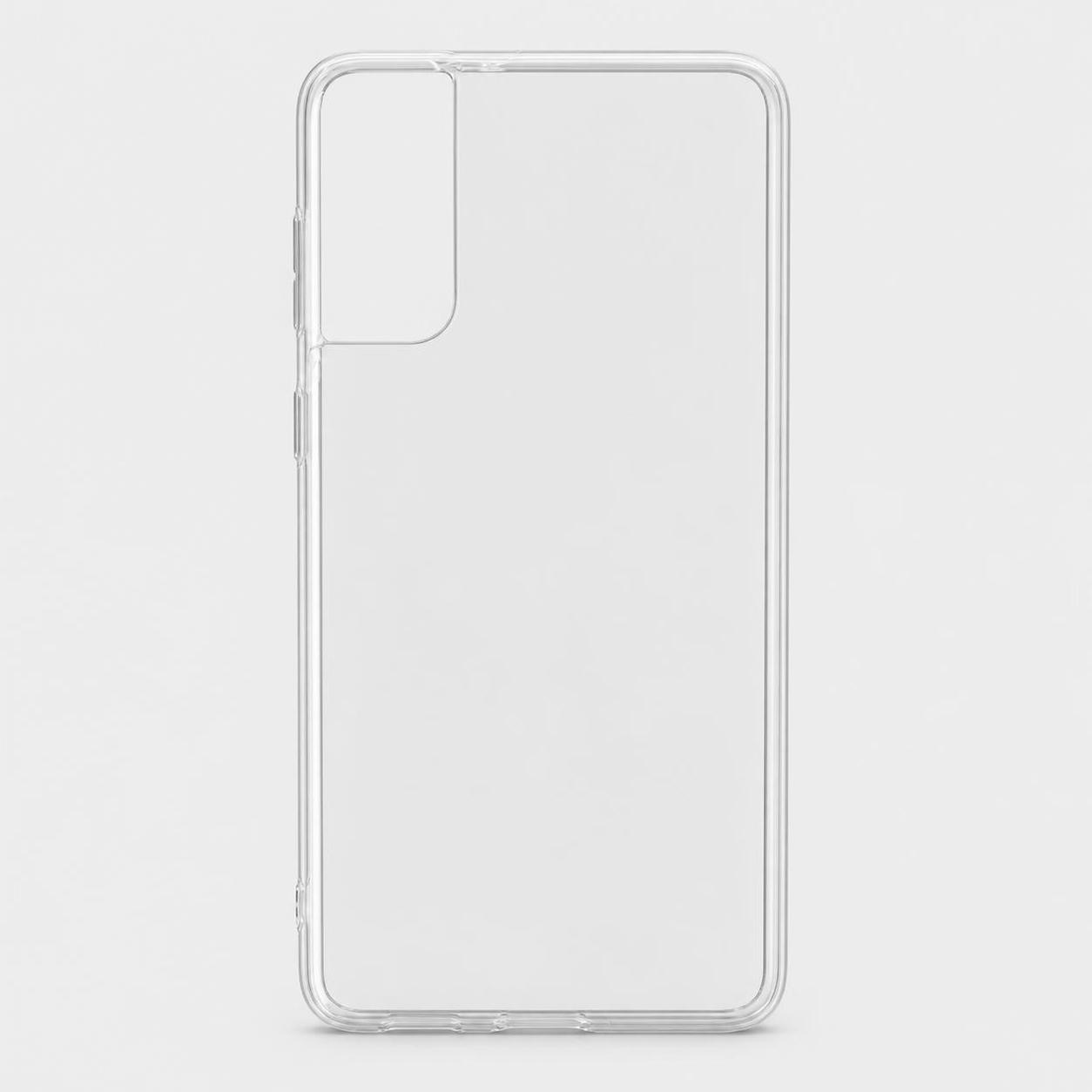 Чохол силіконовий для Samsung S21 Plus прозорий