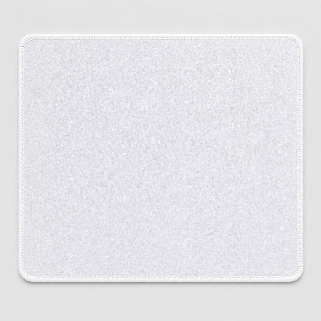 Килимок для миші прямокутний з білим оверлоком 22 × 18 × 0,3 cм